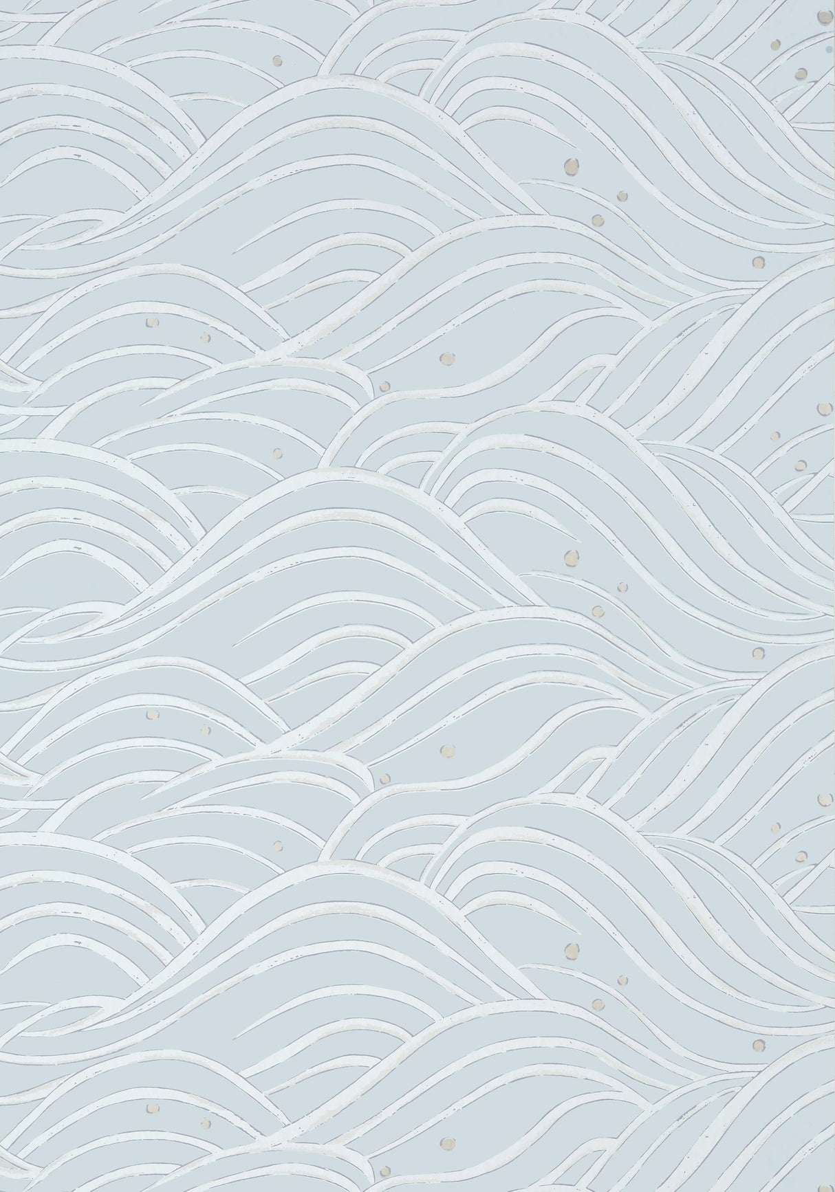 Anna French WAVES Spa Blue Wallpaper