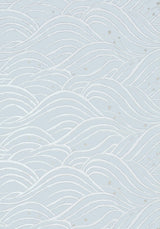 Anna French WAVES Spa Blue Wallpaper