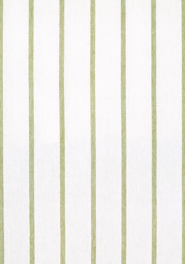 Anna French SAILING STRIPE Green and White Fabric