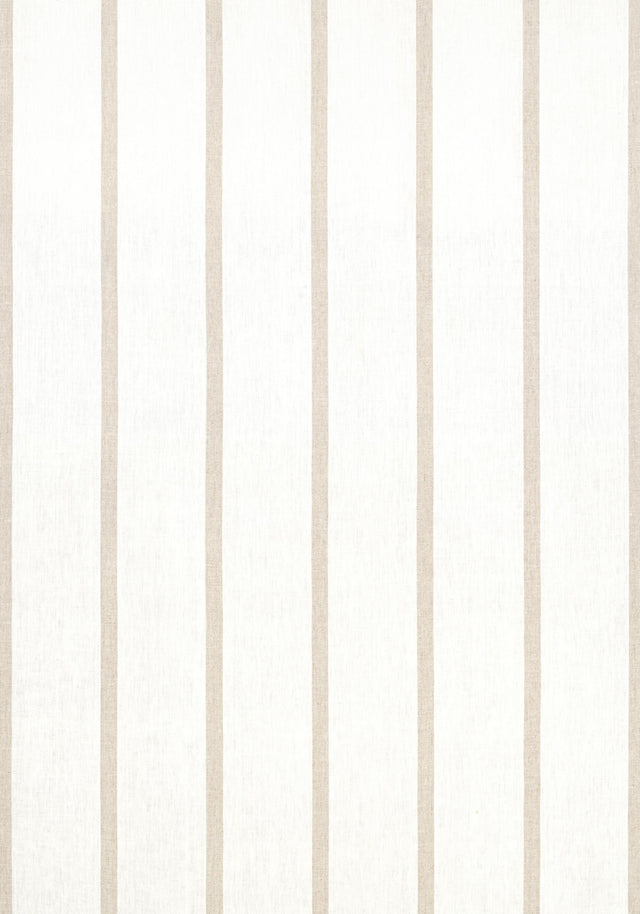 Anna French SAILING STRIPE Beige and White Fabric