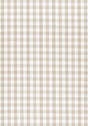 Anna French SAYBROOK CHECK Beige Fabric
