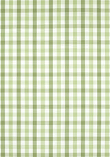 Anna French SAYBROOK CHECK Green Fabric