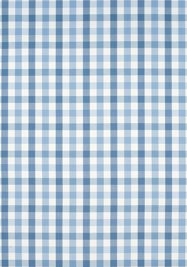 Anna French SAYBROOK CHECK Light Blue Fabric