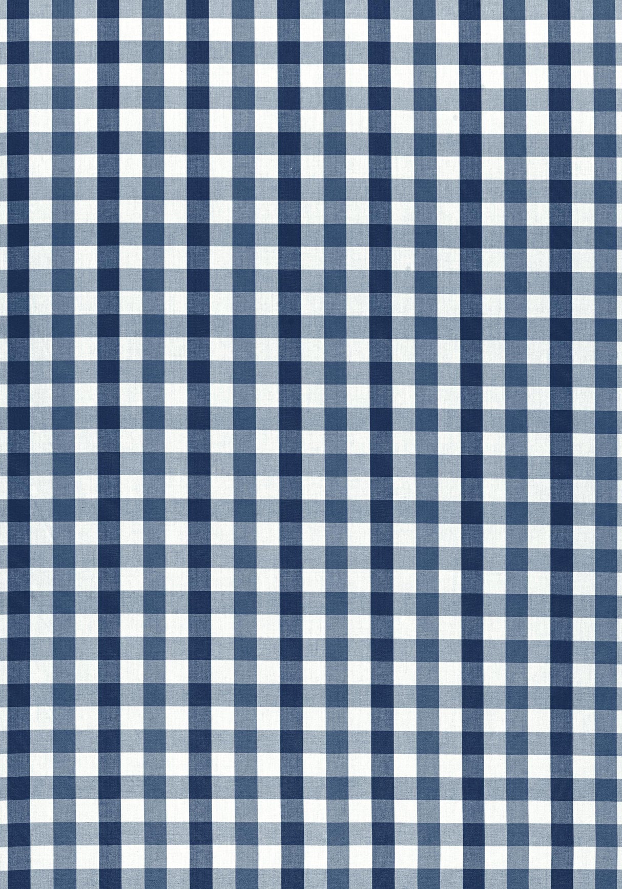 Anna French SAYBROOK CHECK Navy Fabric