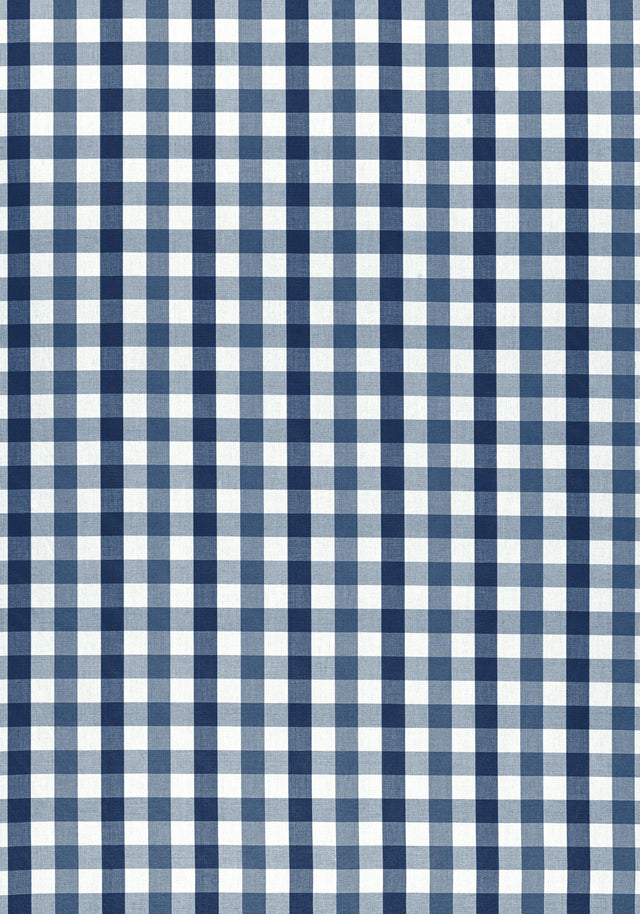 Anna French SAYBROOK CHECK Navy Fabric