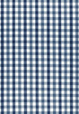 Anna French SAYBROOK CHECK Navy Fabric