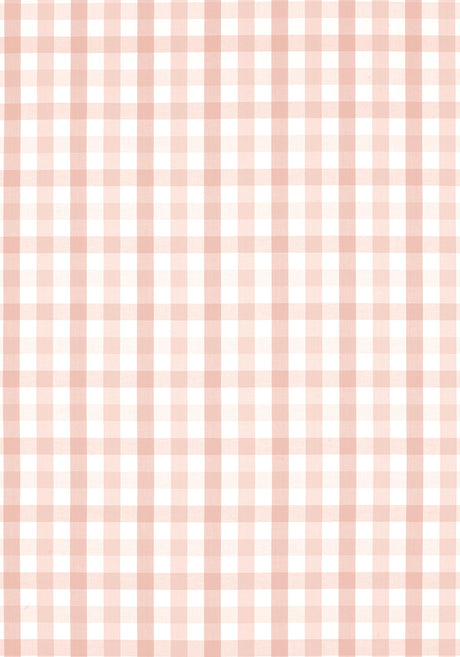 Anna French SAYBROOK CHECK Blush Fabric
