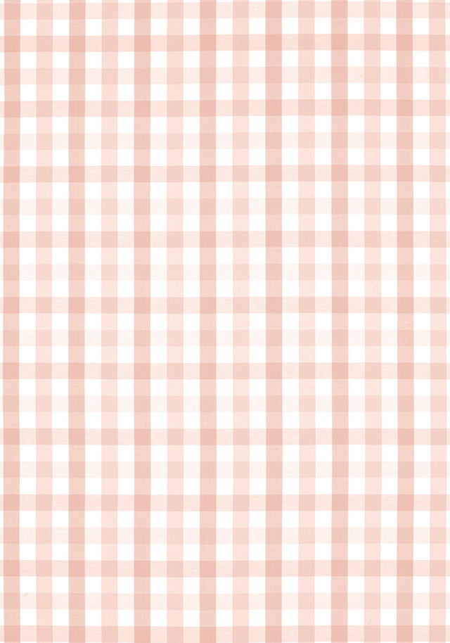 Anna French SAYBROOK CHECK Blush Fabric