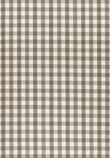 Anna French SAYBROOK CHECK Brown Fabric