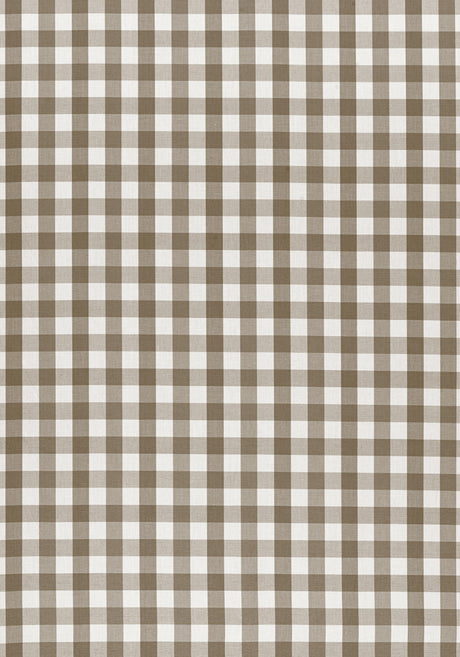 Anna French SAYBROOK CHECK Brown Fabric