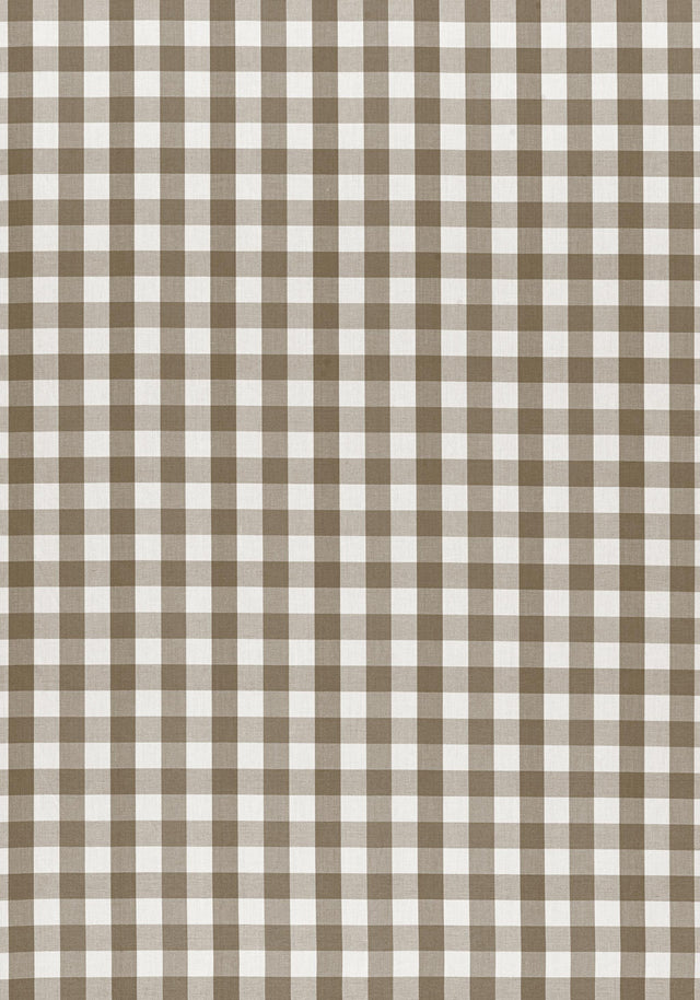 Anna French SAYBROOK CHECK Brown Fabric
