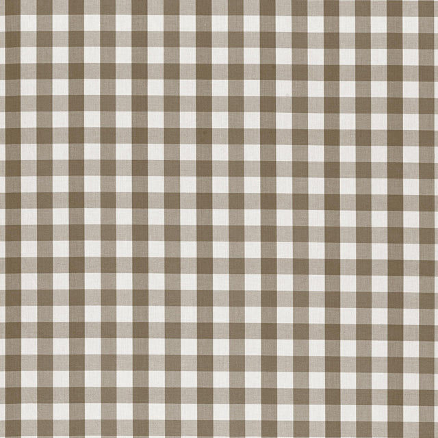 Anna French Saybrook Check Brown Fabric