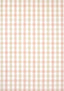 Anna French SAYBROOK CHECK Pink and Beige Fabric
