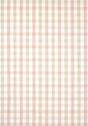 Anna French SAYBROOK CHECK Pink and Beige Fabric