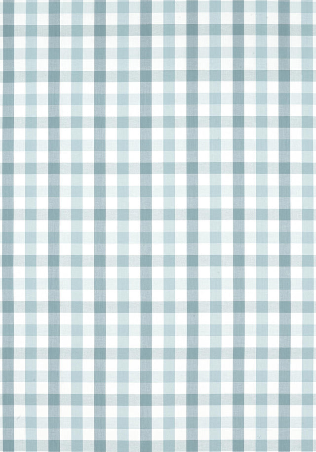 Anna French SAYBROOK CHECK Spa Blue Fabric