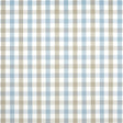 Anna French Saybrook Check Spa Blue And Beige Fabric