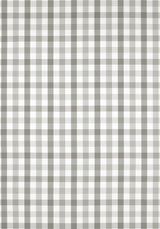 Anna French SAYBROOK CHECK Grey Fabric