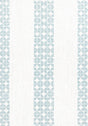 Anna French FAIRMONT STRIPE EMBROIDERY Soft Blue Fabric