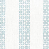 Anna French Fairmont Stripe Embroidery Soft Blue Fabric