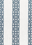 Anna French FAIRMONT STRIPE EMBROIDERY Navy Fabric