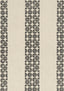 Anna French FAIRMONT STRIPE EMBROIDERY Black Fabric