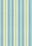 Anna French DEARDEN STRIPE Turquoise and Green Fabric