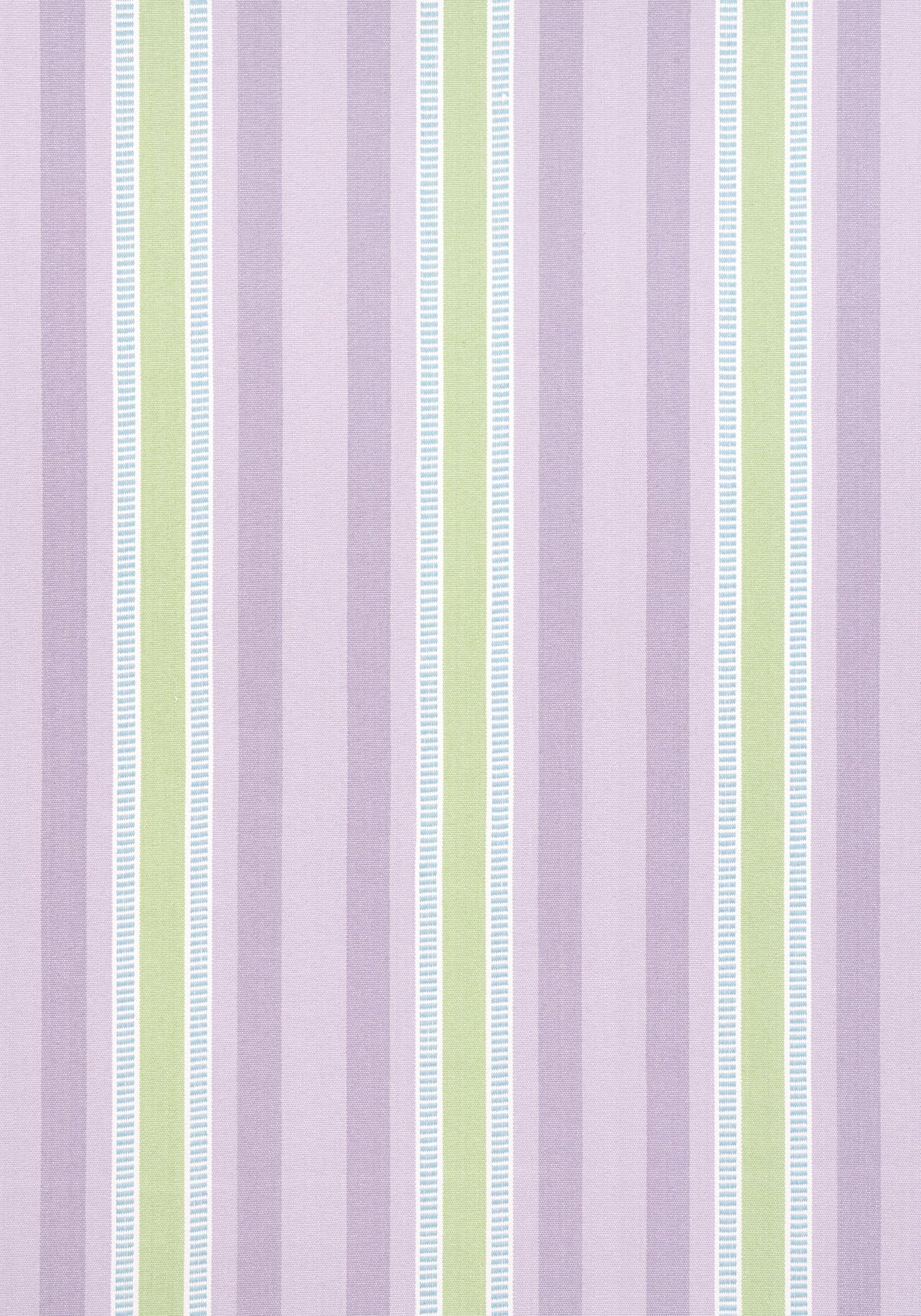Anna French DEARDEN STRIPE Lavender and Sage Fabric