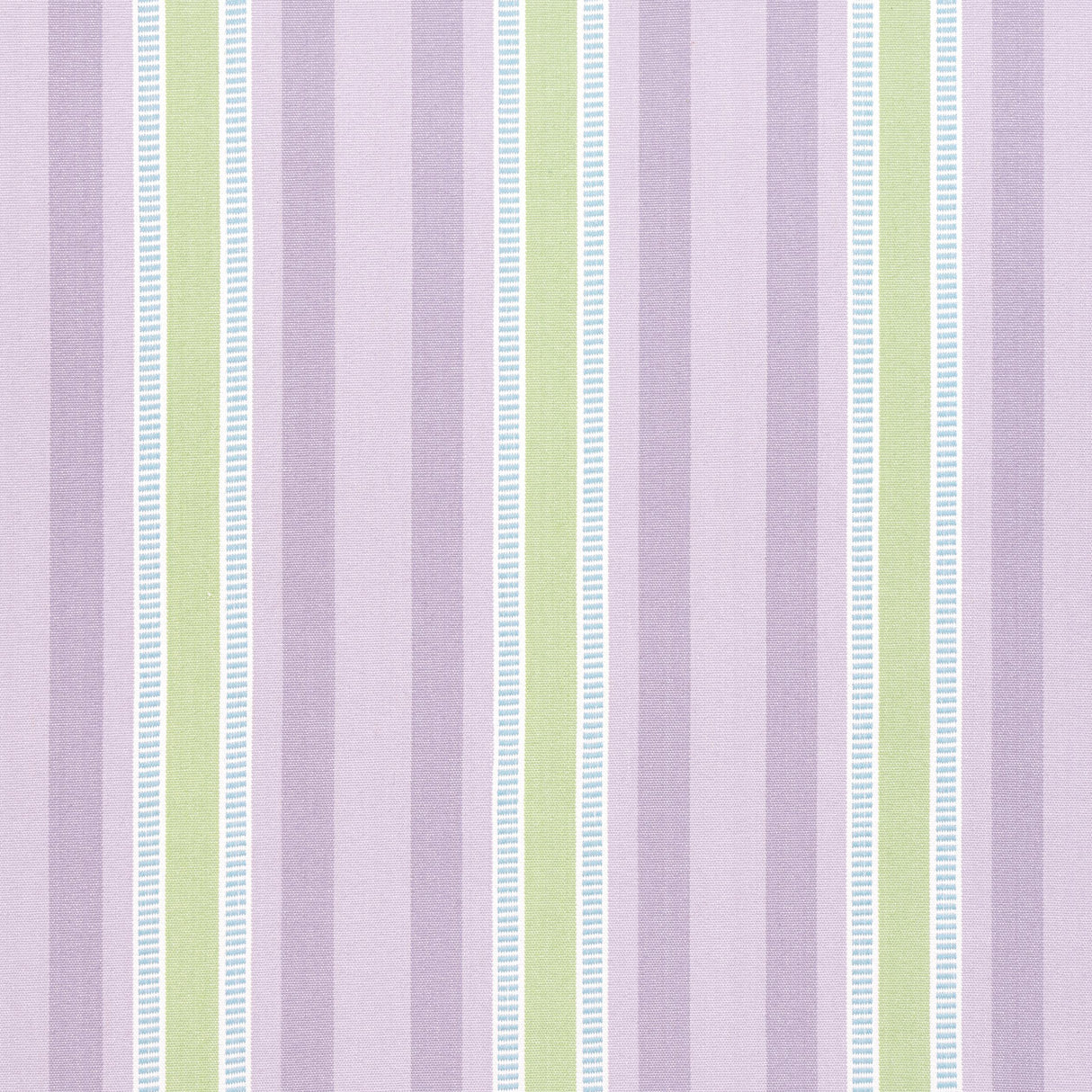 Anna French Dearden Stripe Lavender And Sage Fabric
