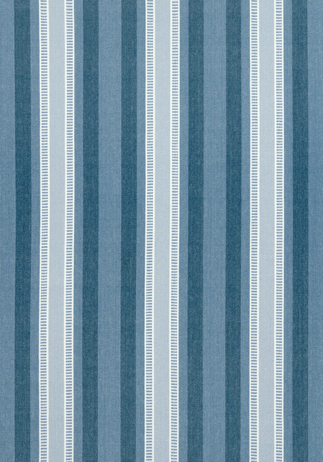Anna French DEARDEN STRIPE Navy Fabric