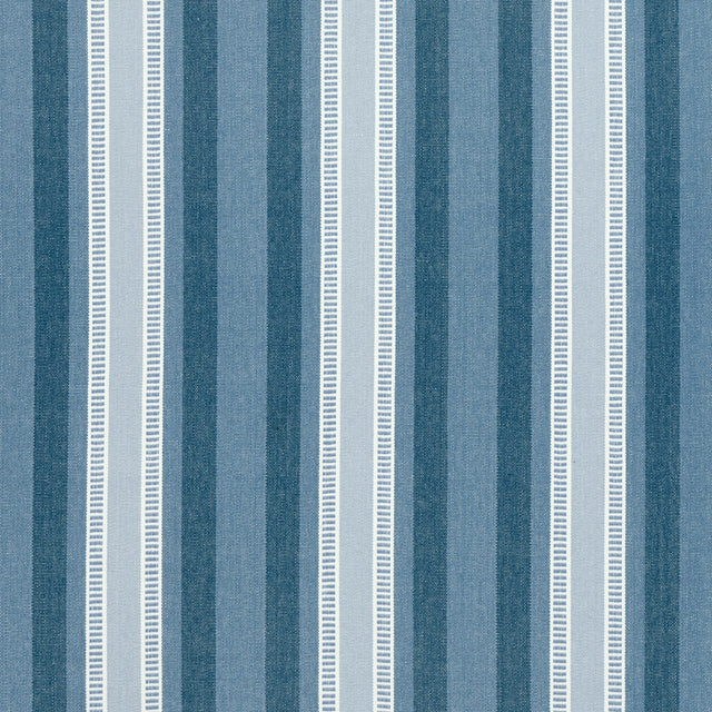 Anna French Dearden Stripe Navy Fabric