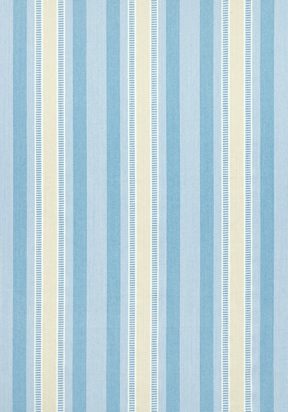 Anna French DEARDEN STRIPE Soft Blue and Beige Fabric