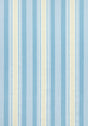 Anna French DEARDEN STRIPE Soft Blue and Beige Fabric