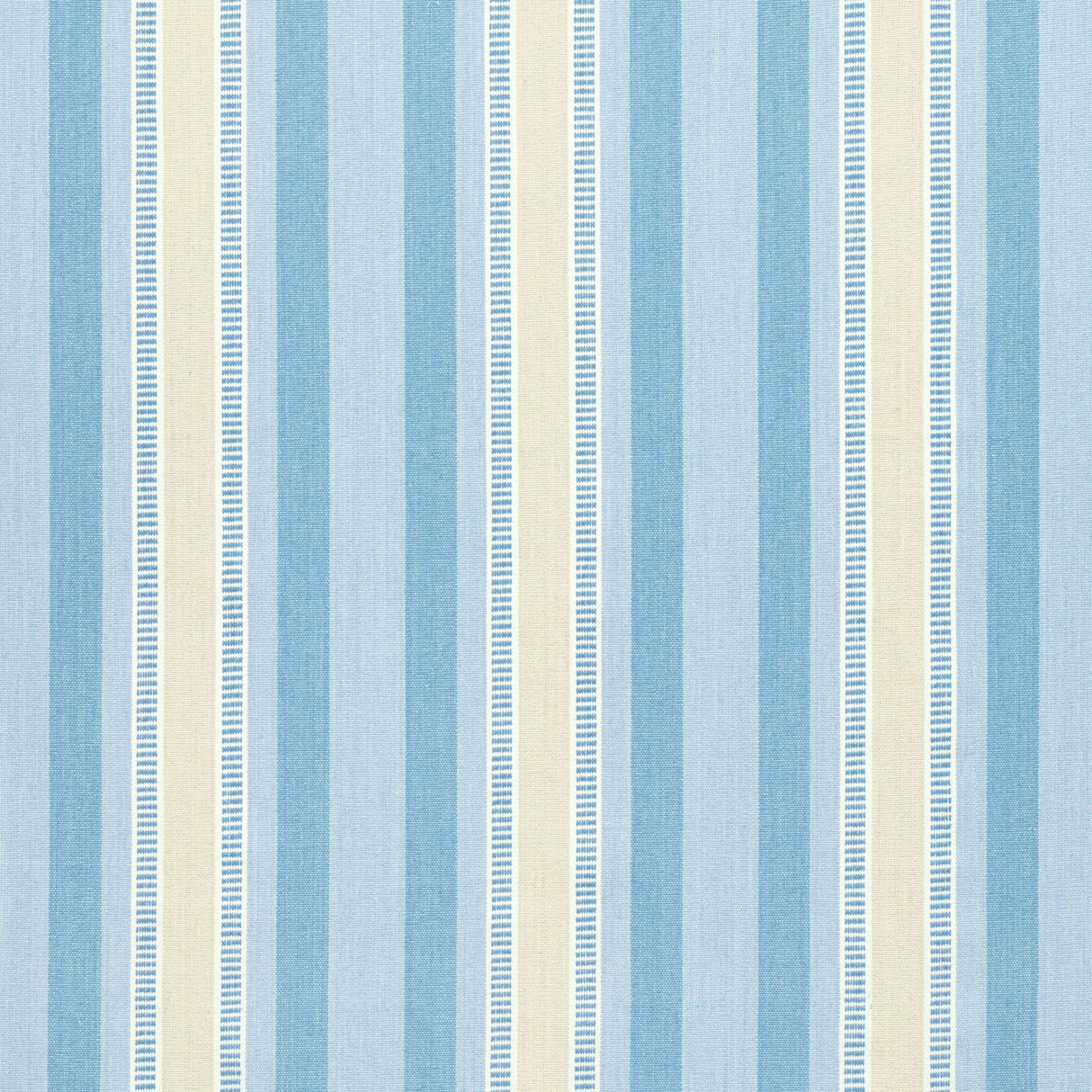 Anna French Dearden Stripe Soft Blue And Beige Fabric