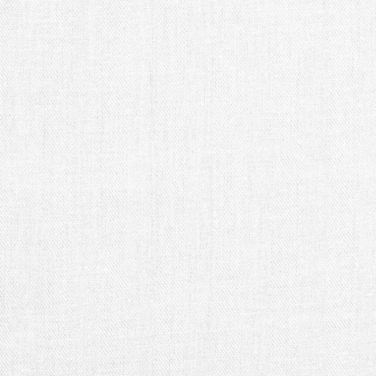 Anna French Langley Herringbone White Fabric