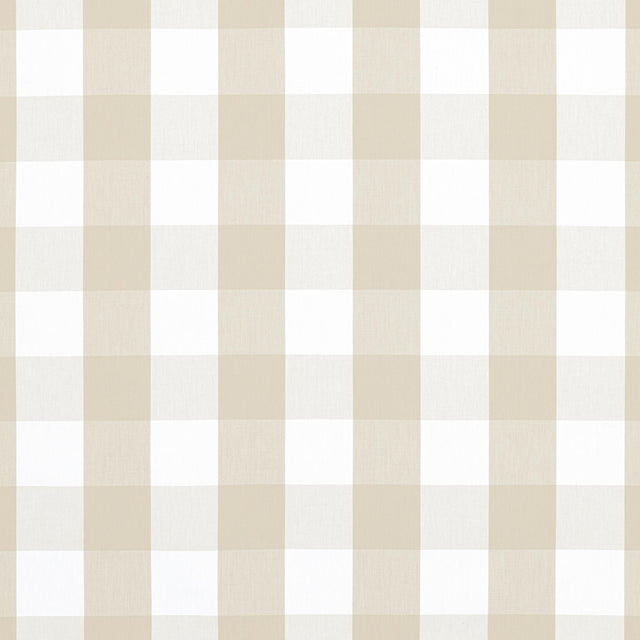 Anna French HAMMOND CHECK Beige Fabric