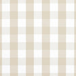 Anna French Hammond Check Beige Fabric