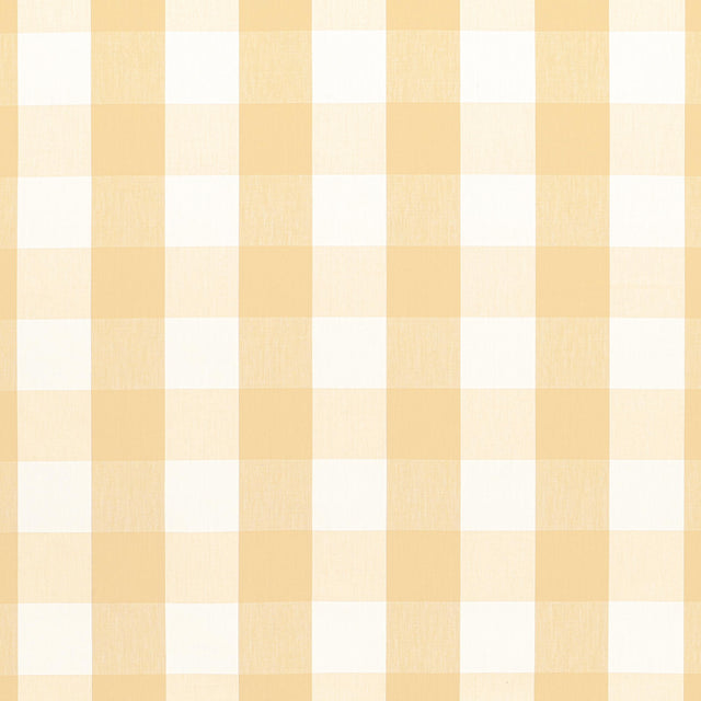 Anna French Hammond Check Soft Gold Fabric