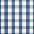 Anna French HAMMOND CHECK Navy Fabric
