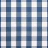 Anna French HAMMOND CHECK Navy Fabric