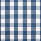 Anna French Hammond Check Navy Fabric