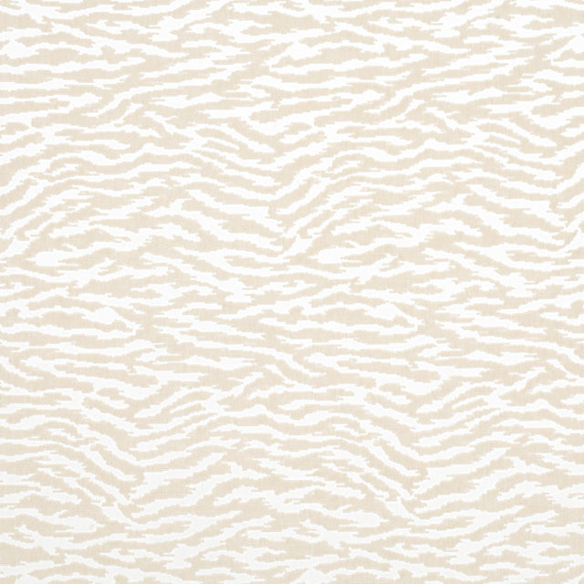 Anna French TADOBA VELVET Beige Fabric