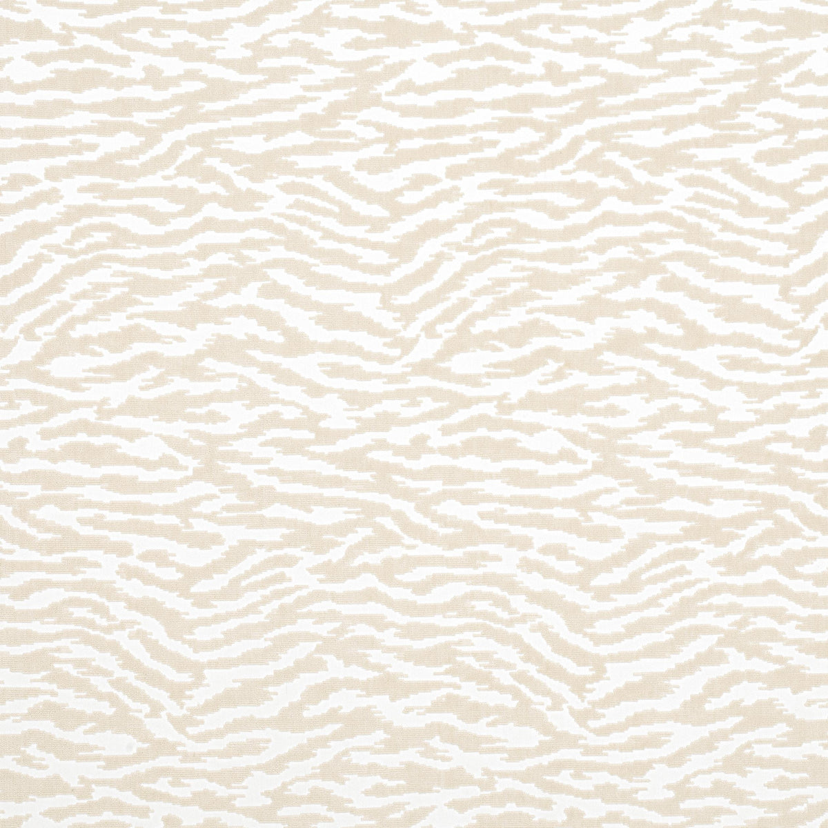 Anna French Tadoba Velvet Beige Fabric