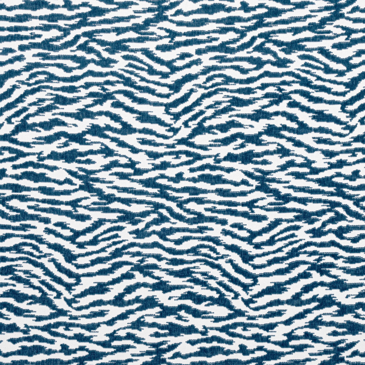 Anna French Tadoba Velvet Navy Fabric