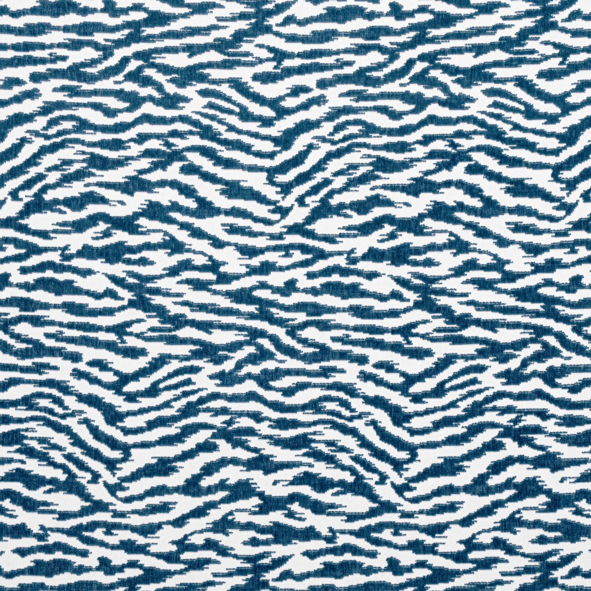 Anna French TADOBA VELVET Navy Fabric