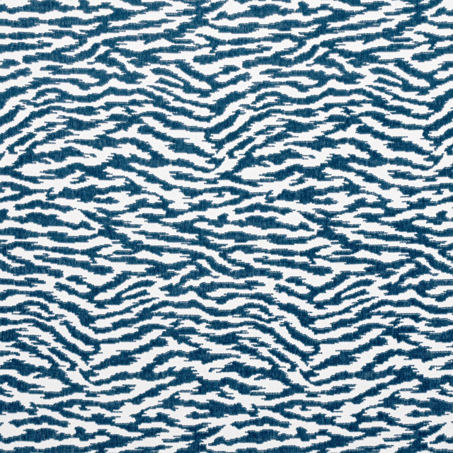 Anna French TADOBA VELVET Navy Fabric