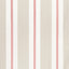 Anna French Alden Stripe Embroidery Rose Fabric