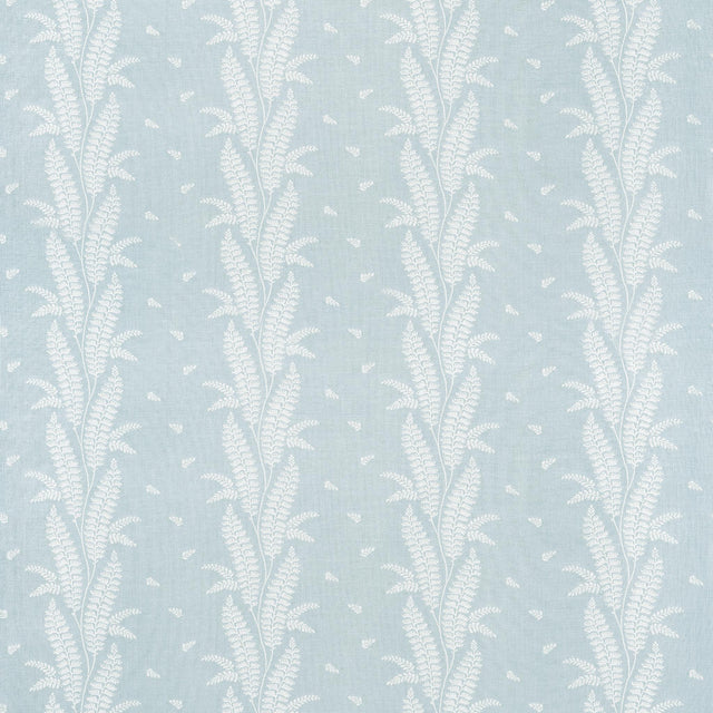 Anna French ENSBURY FERN Soft Blue Fabric