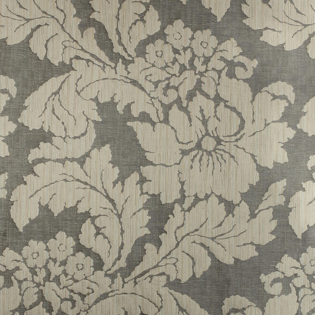Anna French Caserta Damask Taupe Fabric