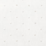 Anna French French Knot Embroidery White Fabric