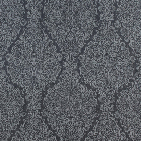 Anna French Sterling Paisley Charcoal Fabric